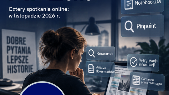 AI w pracy dziennikarza? Czas poznać jej możliwości w praktyce!