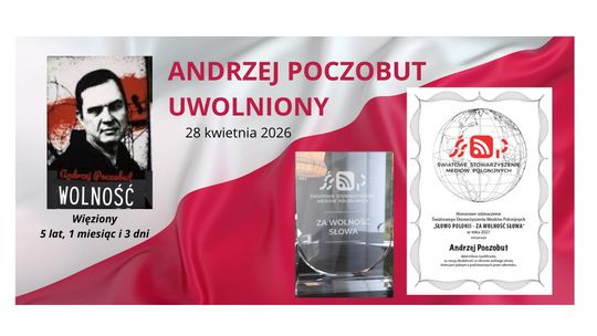 Andrzej Poczobut wrócił na wolność — i razem z nim wraca nadzieja.