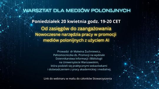 Webinary ŚSMP – rozwój kompetencji mediów polonijnych