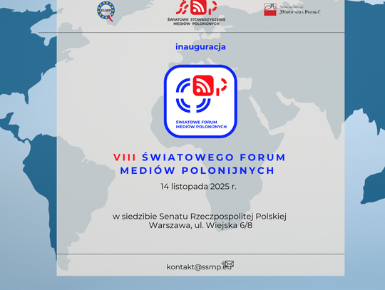 VIII. Światowe Forum Mediów Polonijnych – Warszawa–Pułtusk 14–16 listopada 2025