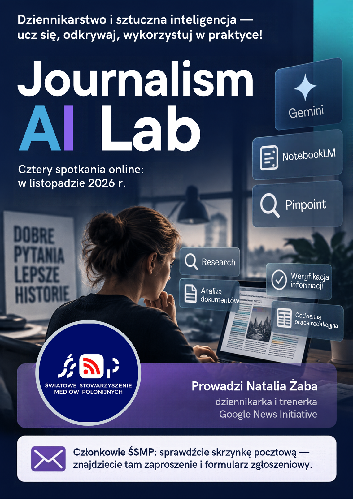 AI w pracy dziennikarza? Czas poznać jej możliwości w praktyce!